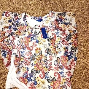 Apt 9 blouse 2 layer